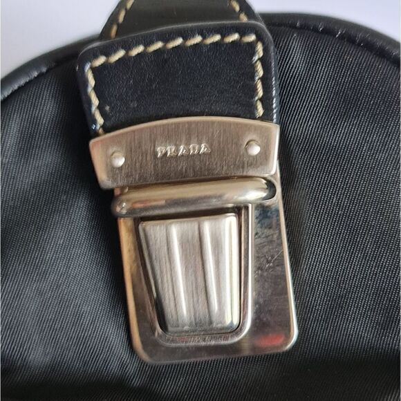 Authentic Prada Tessuto Nylon Satchel Bag Black - Picture 9 of 16